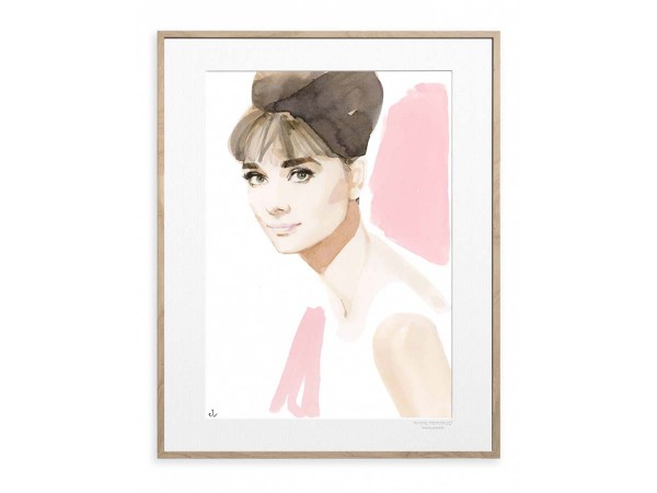 Portrait Audrey Hepburn